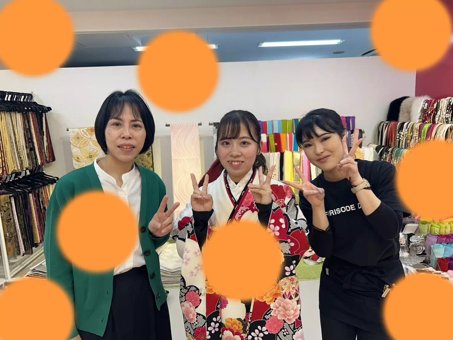 振袖 レンタル 成人式 神戸三宮 TAKAZEN 古典 カワイイ