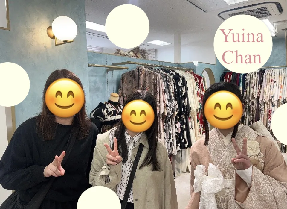 振袖 写真プラン ミニョン 立体花