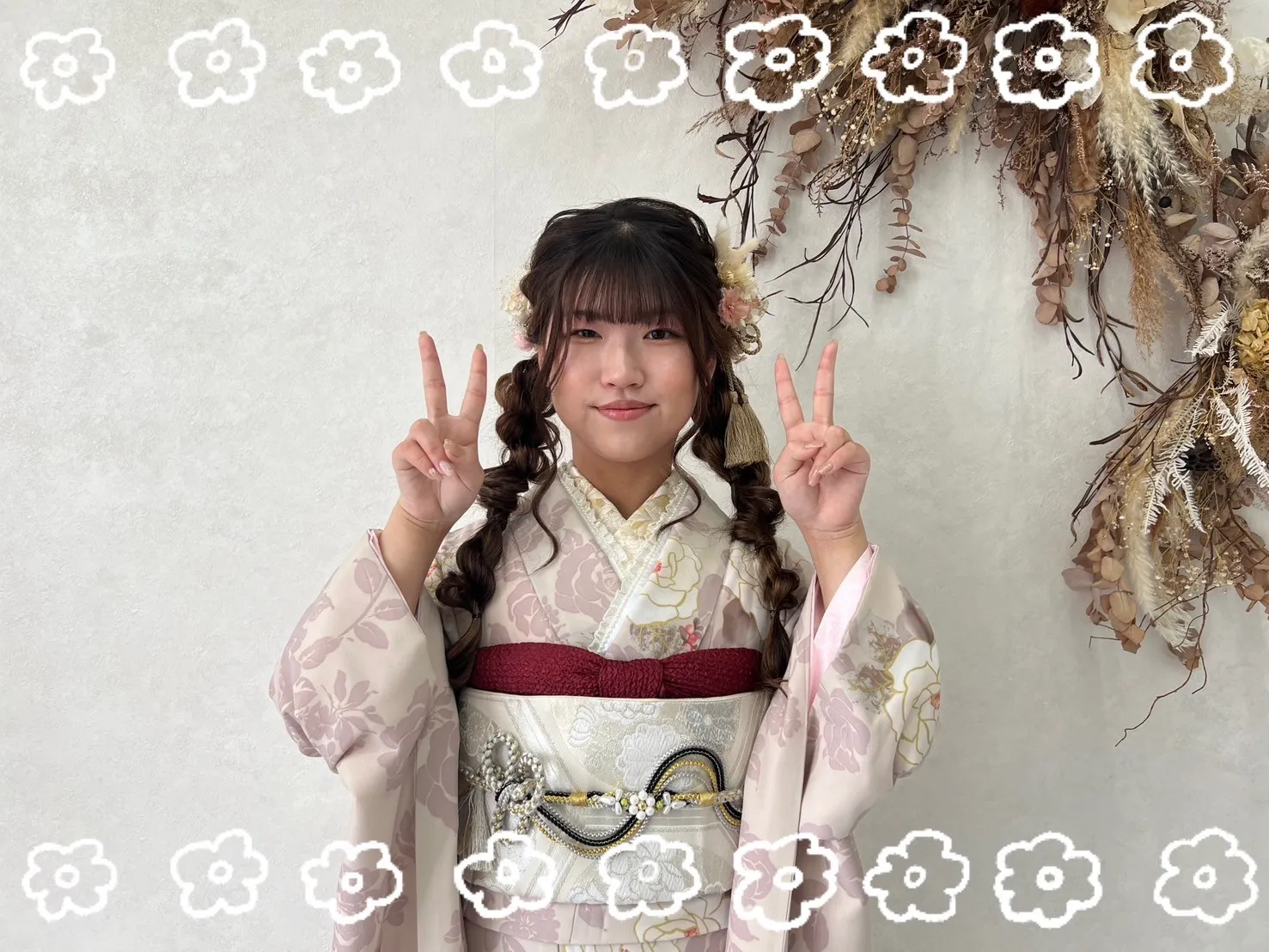 振袖 レンタル 前撮り 撮影会 可愛い おしゃれ かっこいい イマドキ くすみ