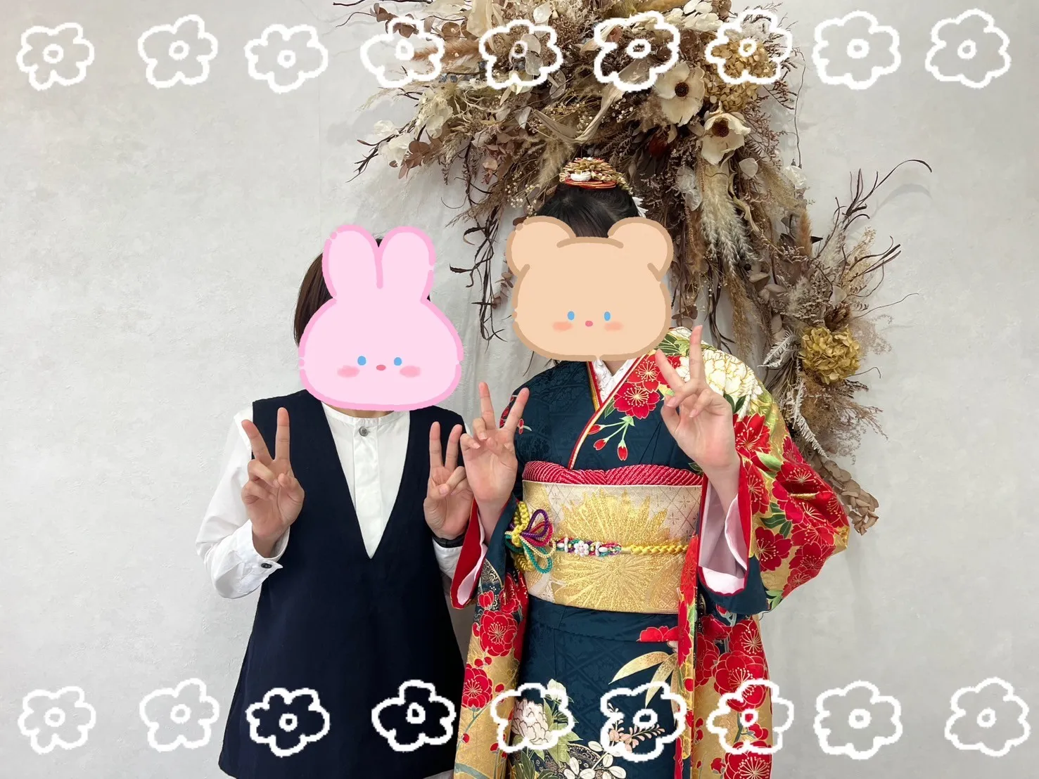 振袖レンタル 奈良 橿原 かわいい おしゃれ 個性派 かわいい かっこいい くすみ イマドキ