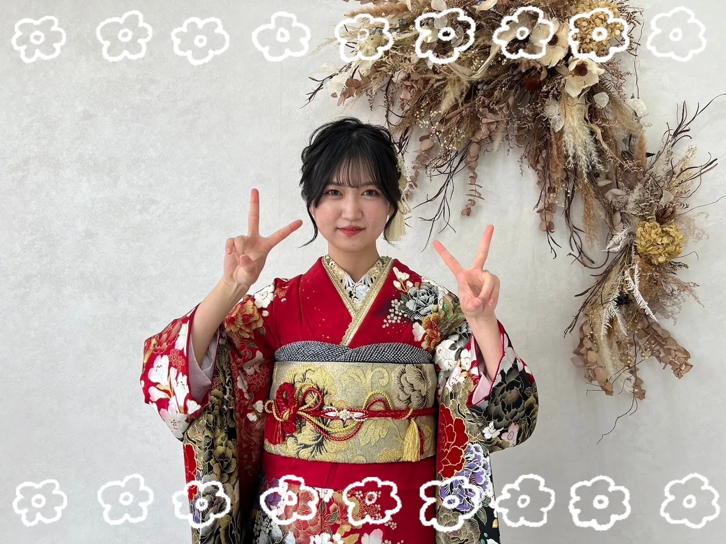 振袖レンタル 奈良 橿原 かわいい おしゃれ 個性派 かわいい かっこいい くすみ イマドキ