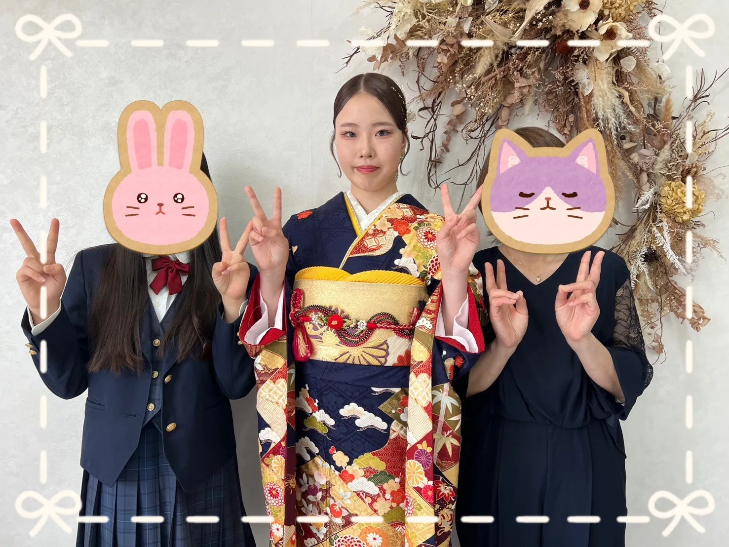 振袖 レンタル 前撮り 撮影会 可愛い おしゃれ かっこいい イマドキ くすみ