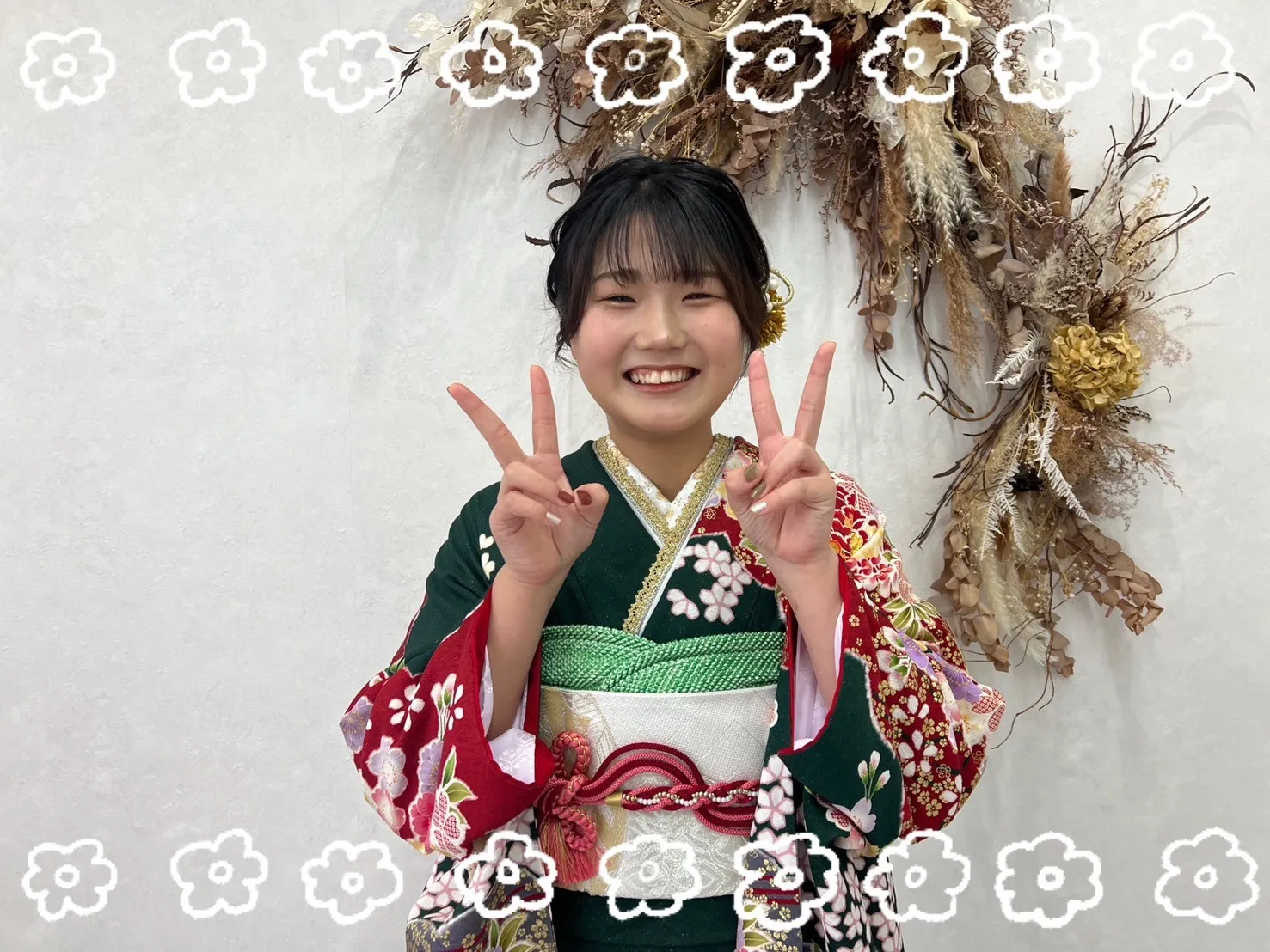 振袖レンタル 奈良 橿原 かわいい おしゃれ 個性派 かわいい かっこいい くすみ イマドキ