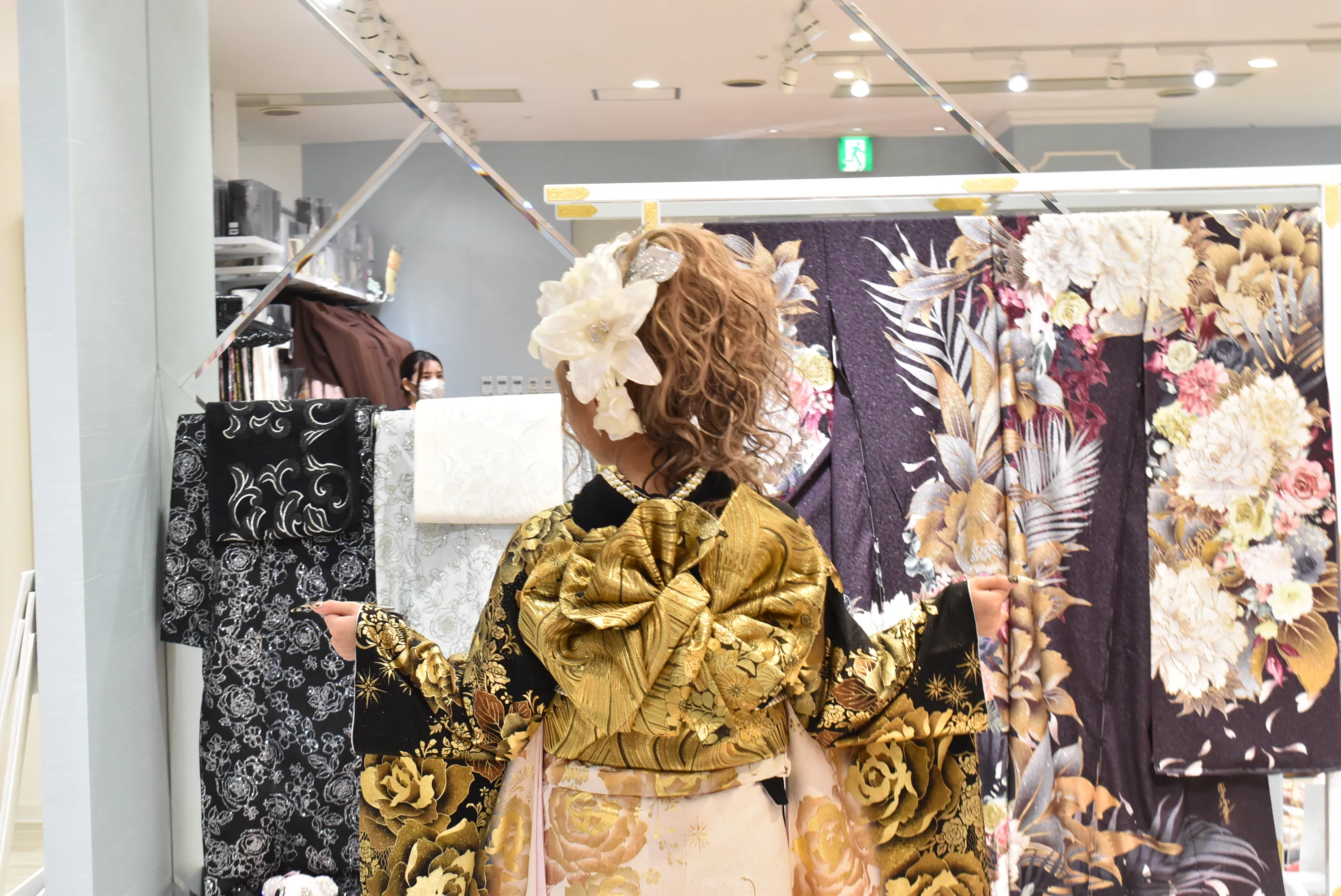 振袖　前撮り撮影会　TAKAZEN堺店