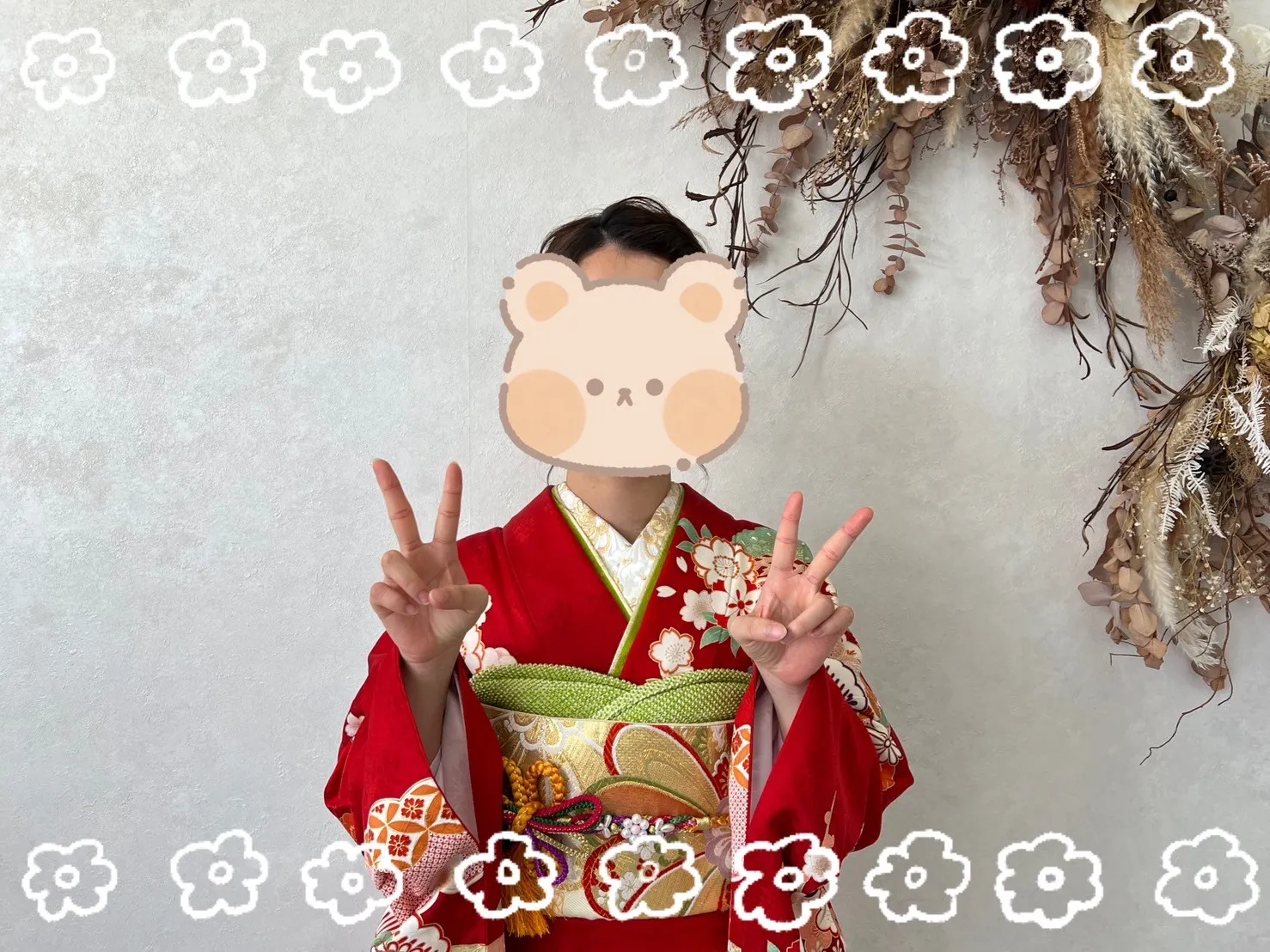 振袖 レンタル 前撮り 撮影会 可愛い おしゃれ かっこいい イマドキ くすみ