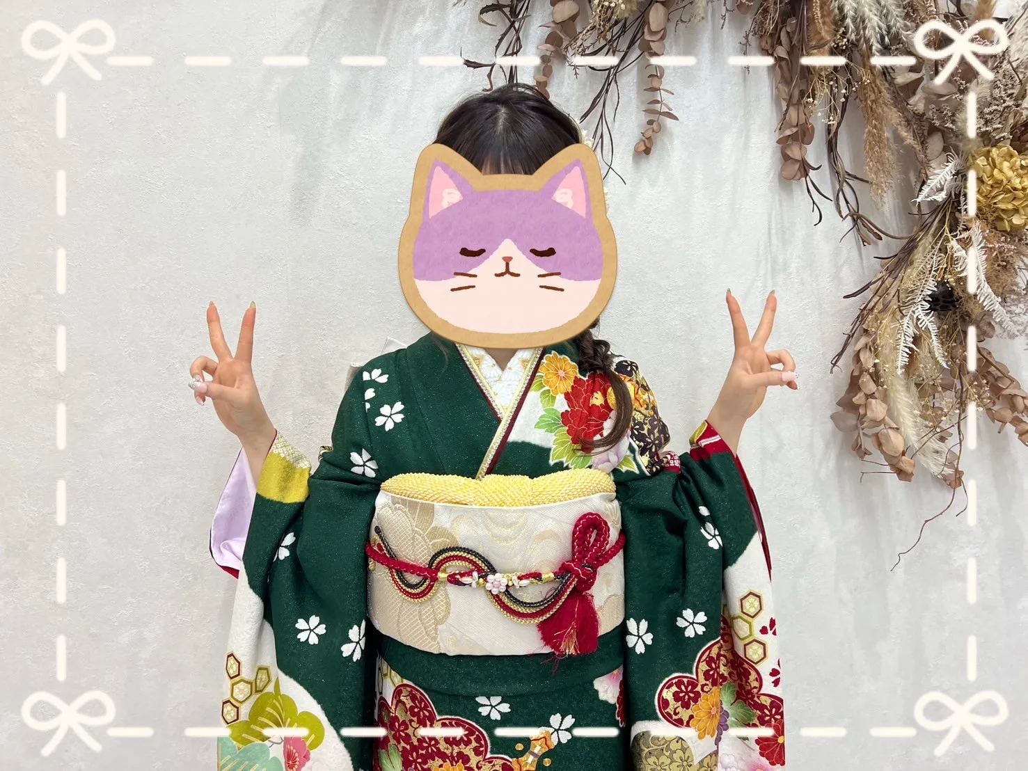 振袖 レンタル 前撮り 撮影会 可愛い おしゃれ かっこいい イマドキ くすみ