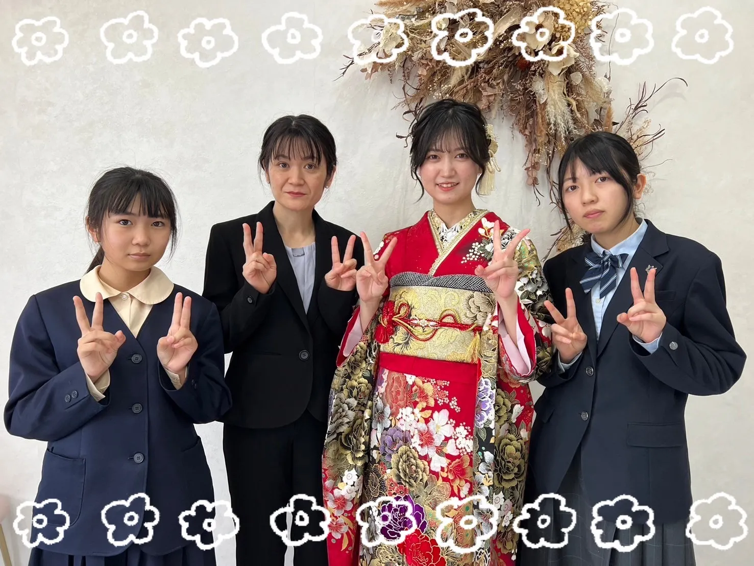振袖レンタル 奈良 橿原 かわいい おしゃれ 個性派 かわいい かっこいい くすみ イマドキ