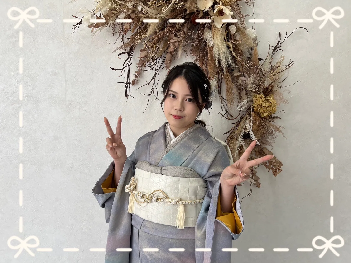 振袖 レンタル 前撮り 撮影会 可愛い おしゃれ かっこいい イマドキ くすみ