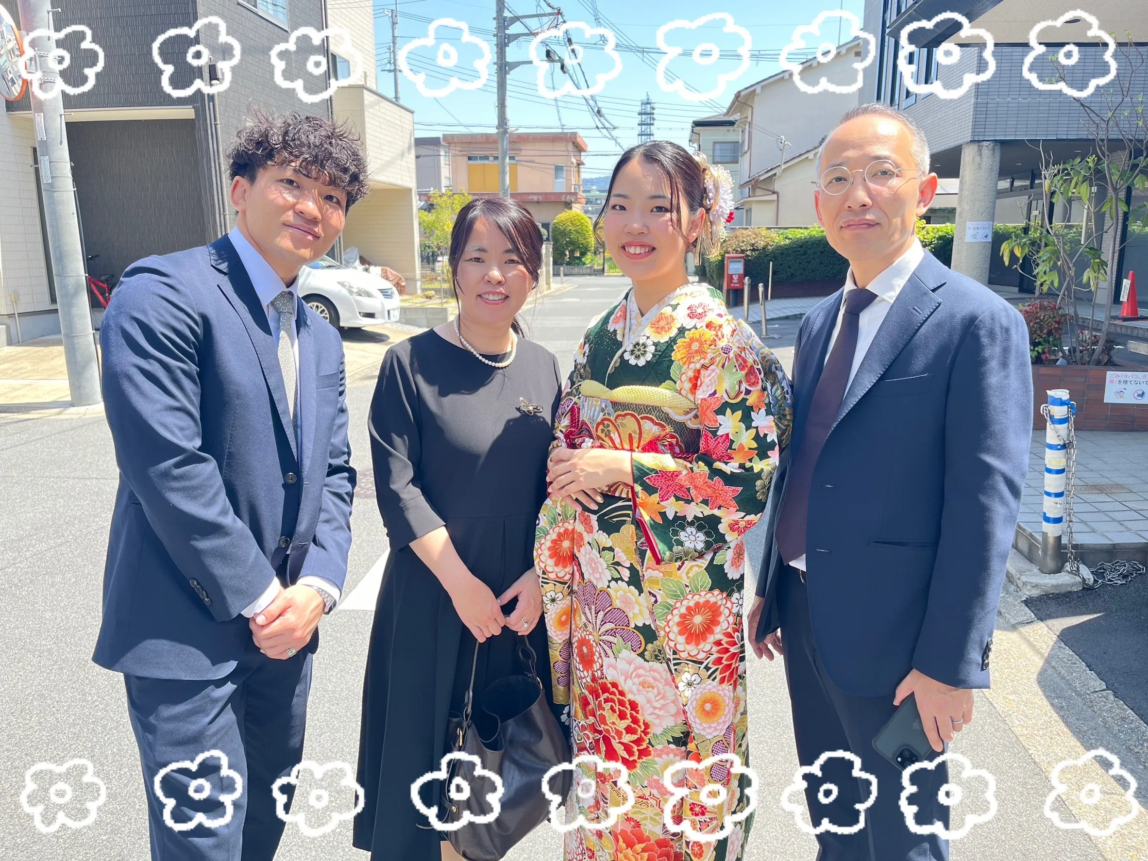成人式 振袖 前撮り撮影会 奈良 可愛い 正統派古典 緑 華やか 大人っぽい