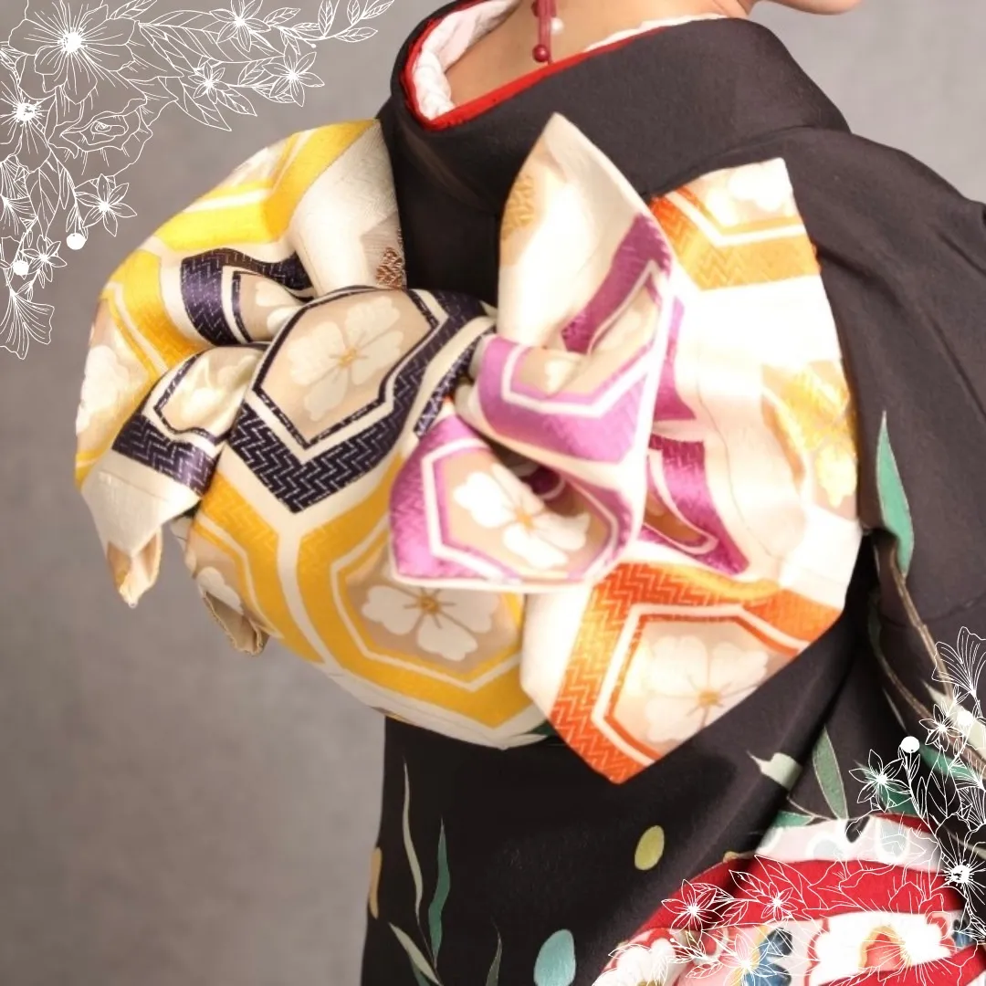 振袖 レンタル 奈良 帯 可愛い アレンジ 華やか 綺麗
