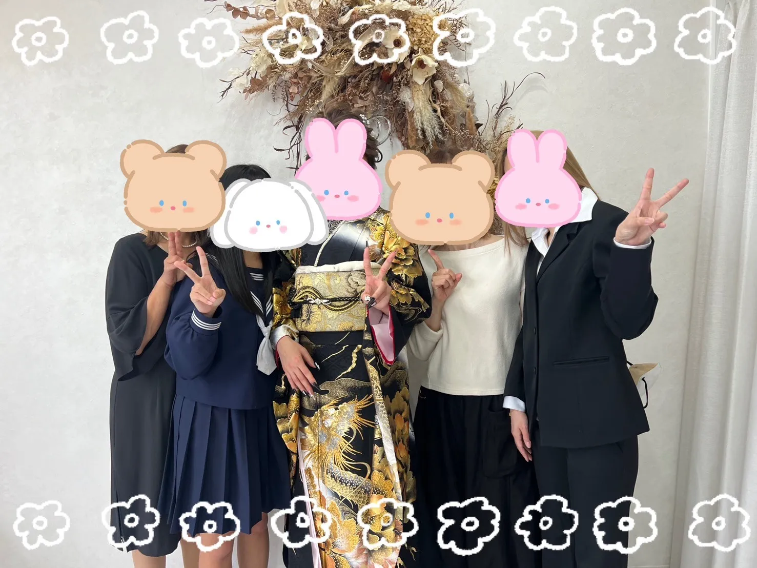 振袖レンタル 奈良 橿原 かわいい おしゃれ 個性派 かわいい かっこいい くすみ イマドキ