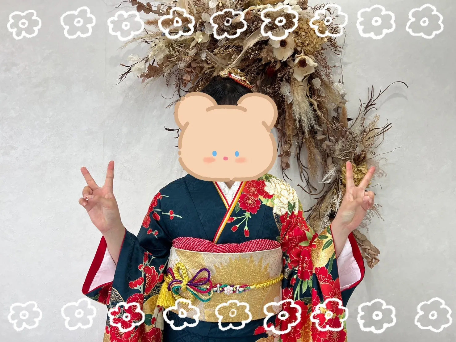 振袖レンタル 奈良 橿原 かわいい おしゃれ 個性派 かわいい かっこいい くすみ イマドキ
