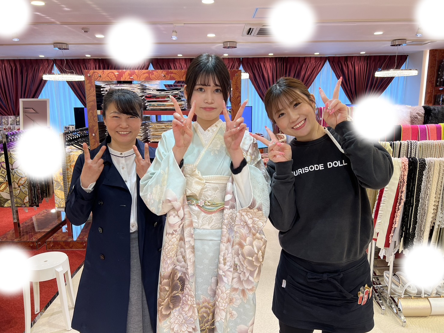 成人式 くすみカラー 梅田