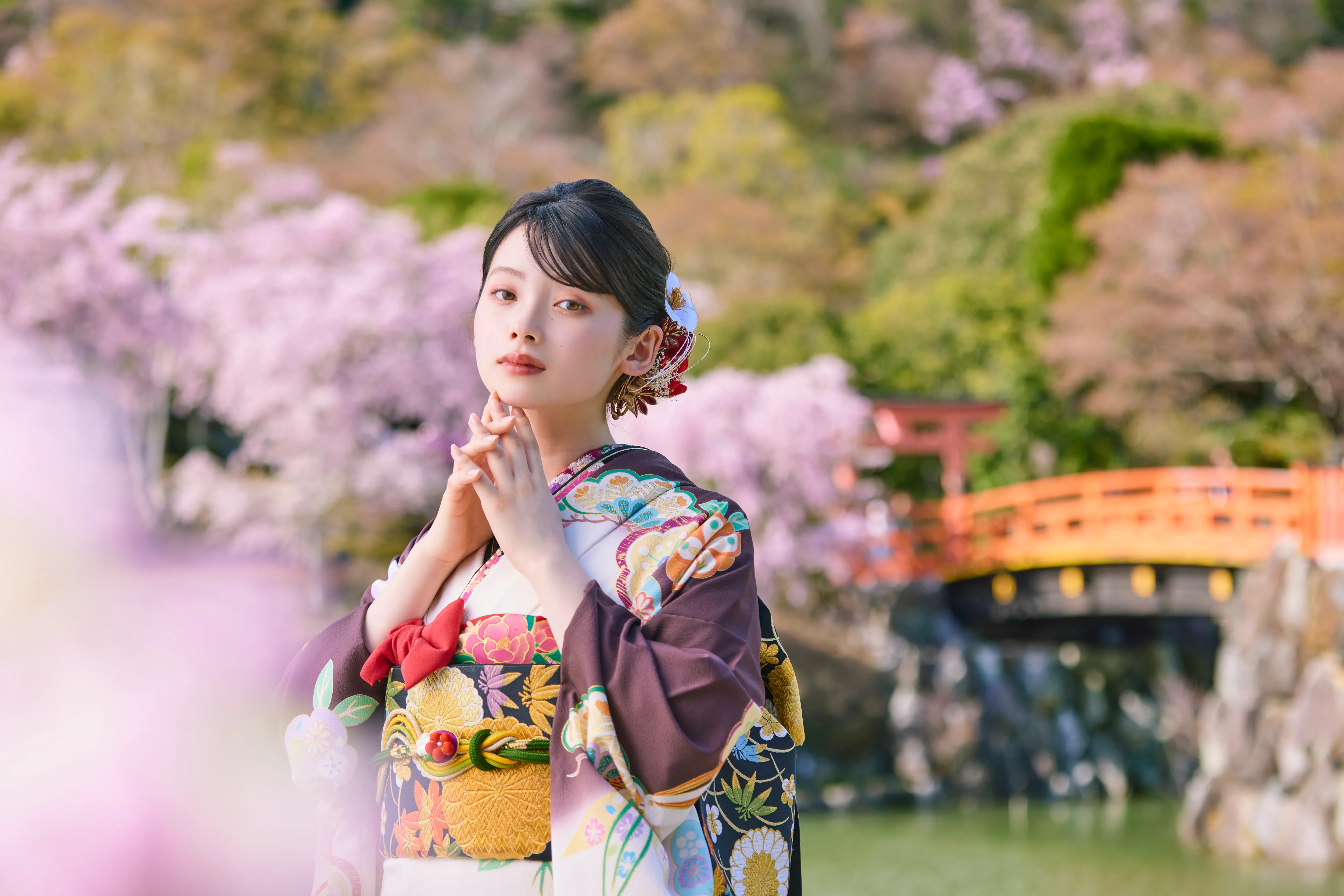 吉澤織物　こっぽりウサギ　はんなり　南琴奈