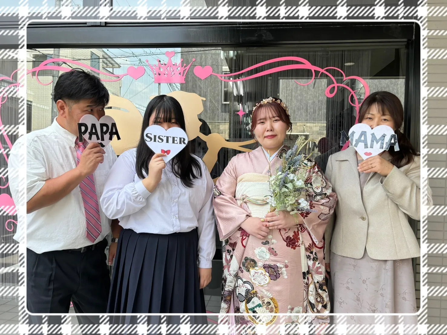 振袖 レンタル 奈良 前撮り オシャレ 古典柄 ダスティピンク 目立つ 個性的