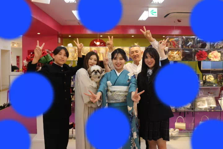 成人式　振袖レンタル　前撮り撮影会　　TAKAZEN神戸三宮店　イマドキ　カワイイ