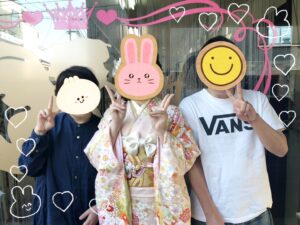 正統派古典 白/ピンク/水色 菊柄 淡い色 かわいい 女の子らしい 低身長さんにもおすすめ