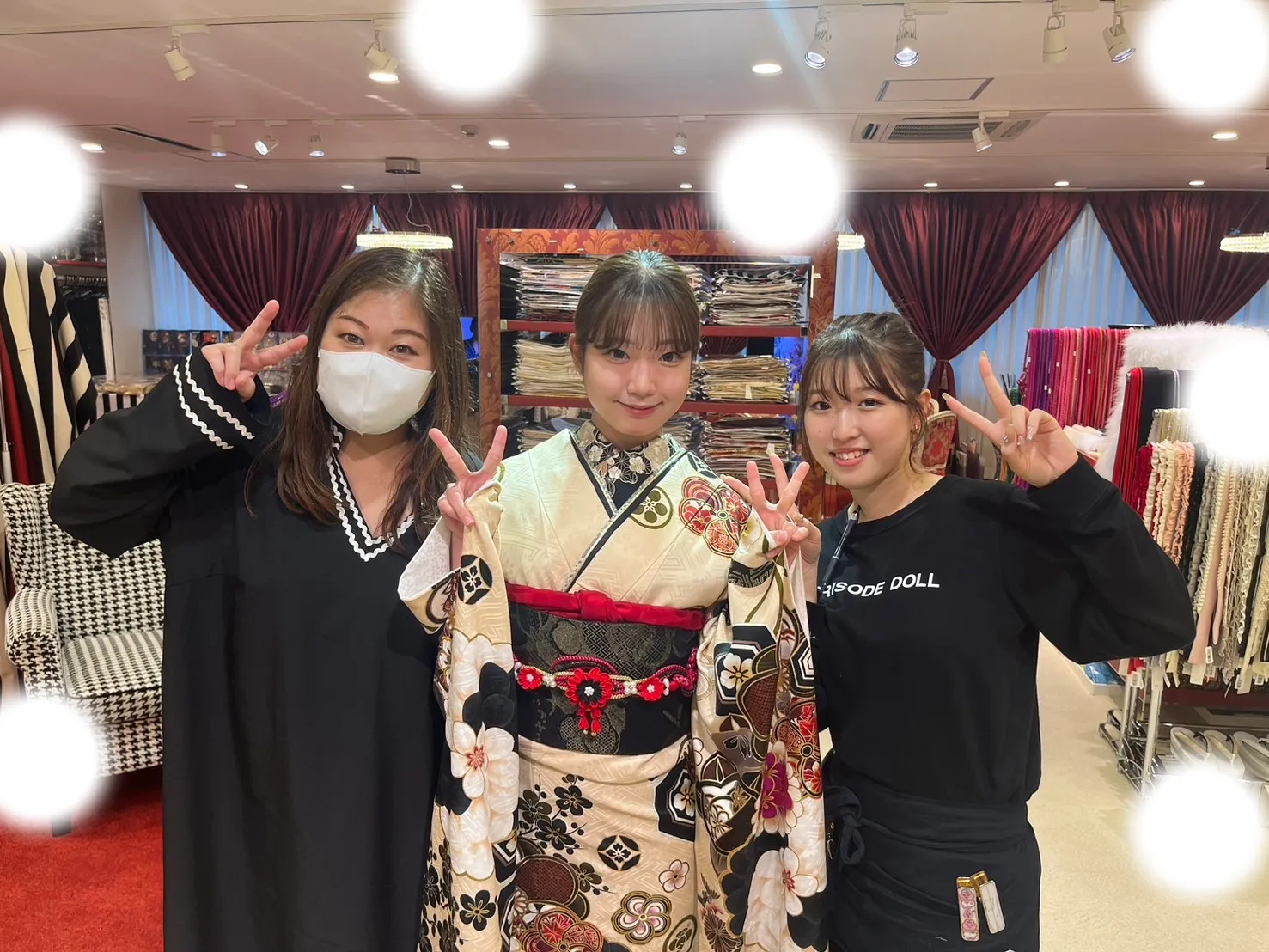 成人式 ベージュ 梅田