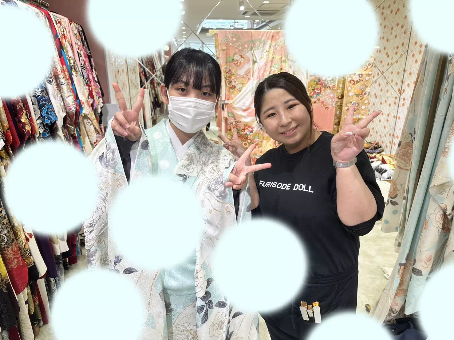【TAKAZEN姫路店】♡29日 2025年姫路市成人式のTAKAZENオリジナル水色ヘップバーンの姫ちゃん♡