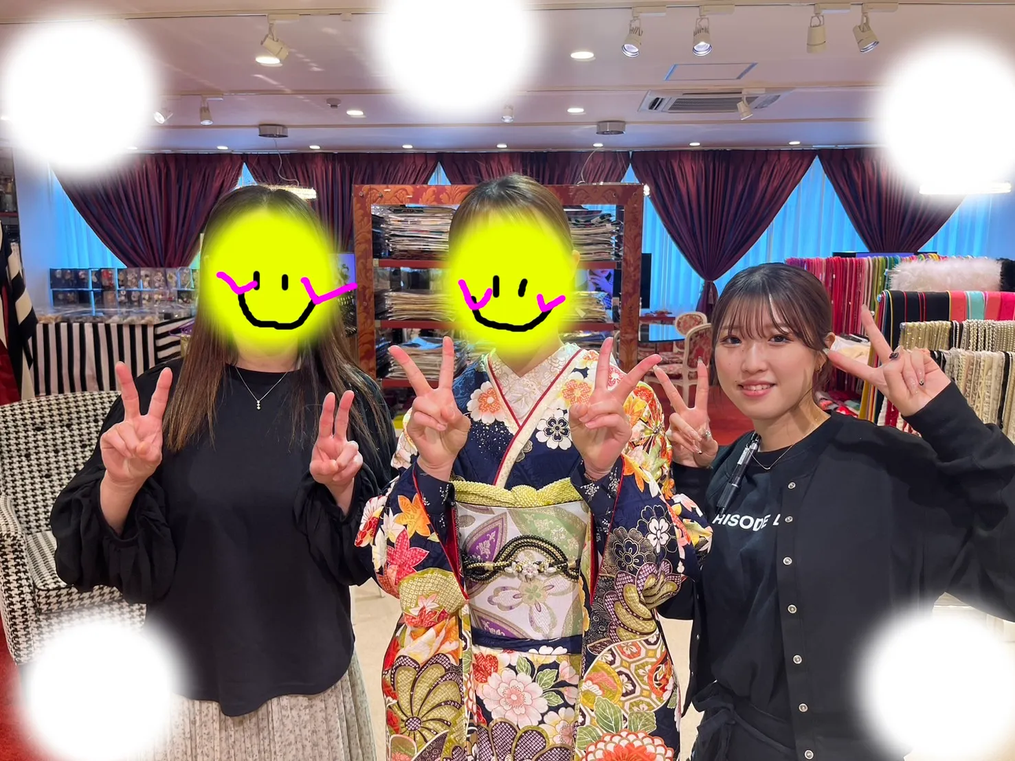 成人式 前撮り 梅田 袴 くすみカラー かわいい イマドキ 淡色 古典 タカゼン 撮影