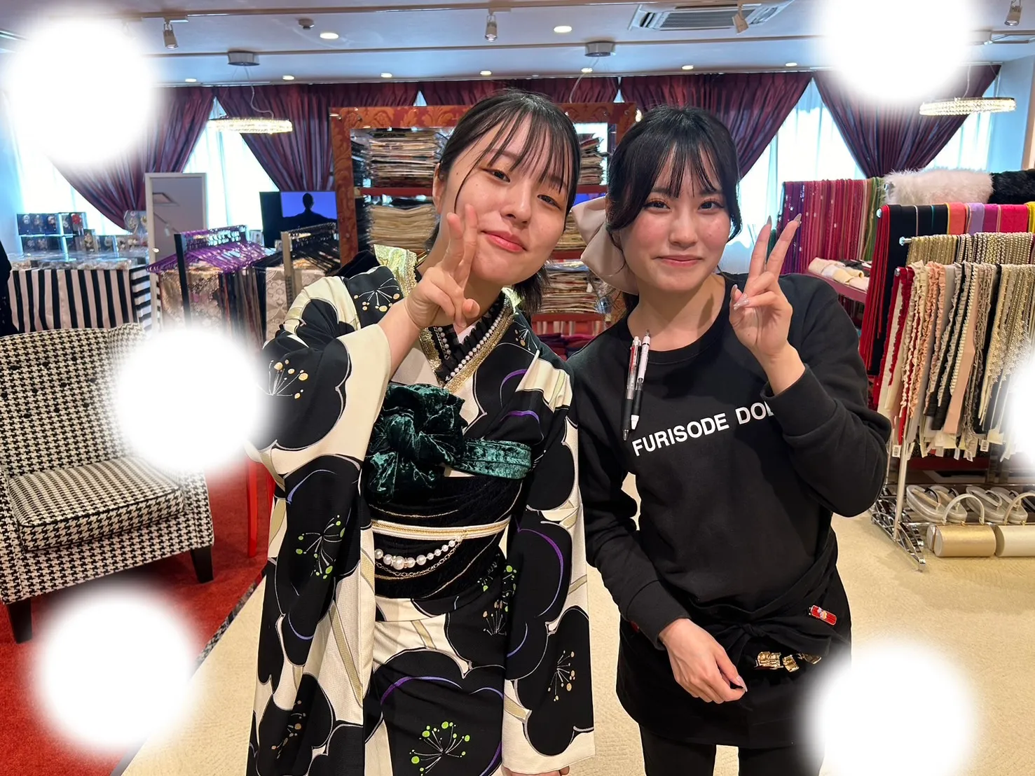 成人式 前撮り 梅田 袴 くすみカラー かわいい イマドキ 淡色 古典 タカゼン 撮影