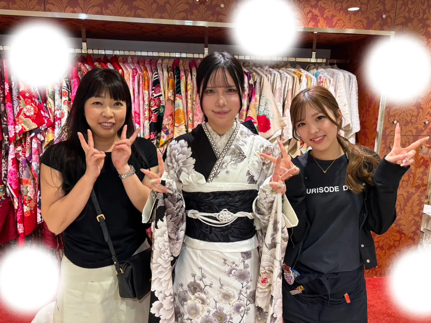 成人式 前撮り 梅田 袴 くすみカラー かわいい イマドキ 淡色 古典 タカゼン 撮影