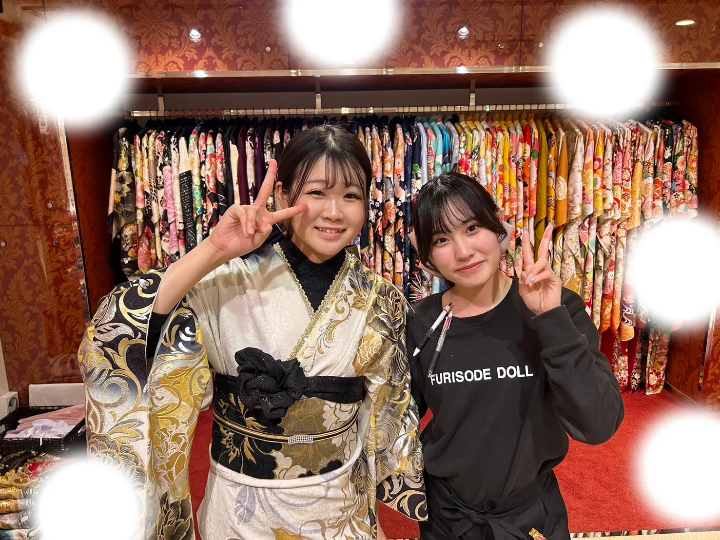 成人式 前撮り 梅田 袴 くすみカラー かわいい イマドキ 淡色 古典 タカゼン 撮影