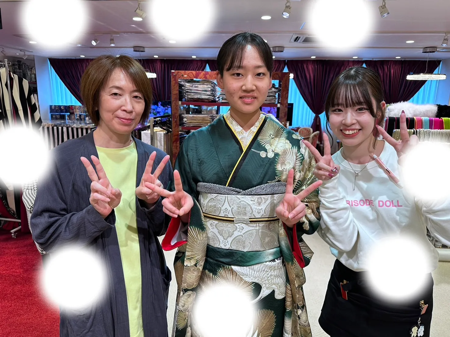 成人式 前撮り 梅田 緑