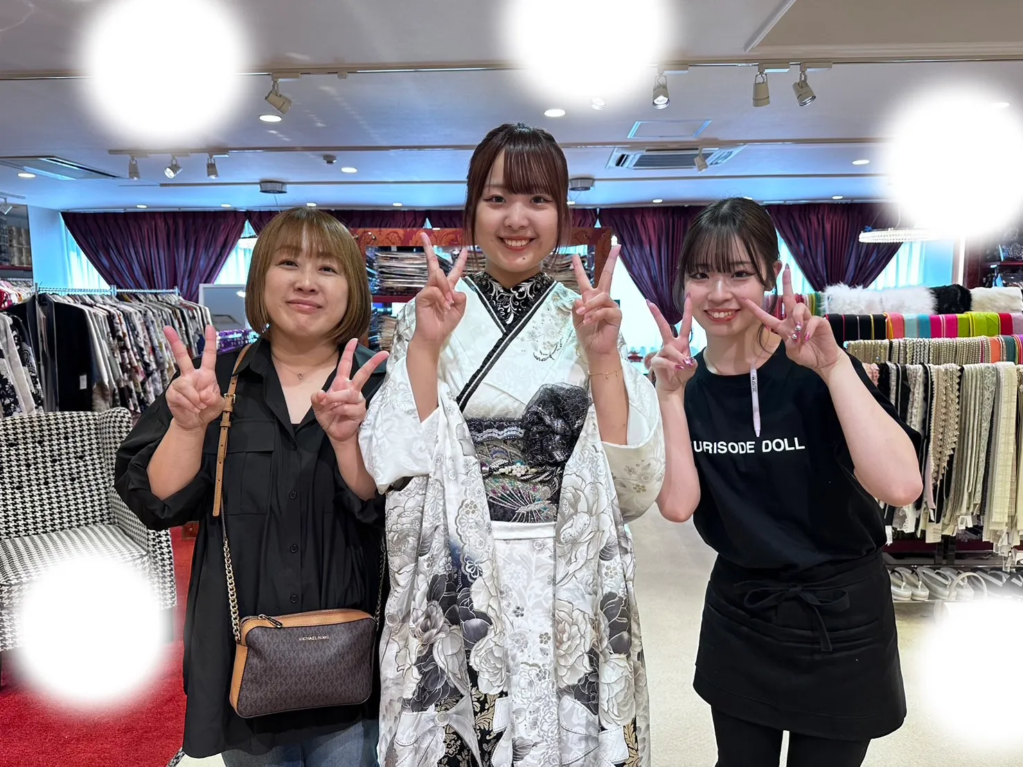 成人式 前撮り 梅田 袴 くすみカラー かわいい イマドキ 淡色 古典 タカゼン 撮影