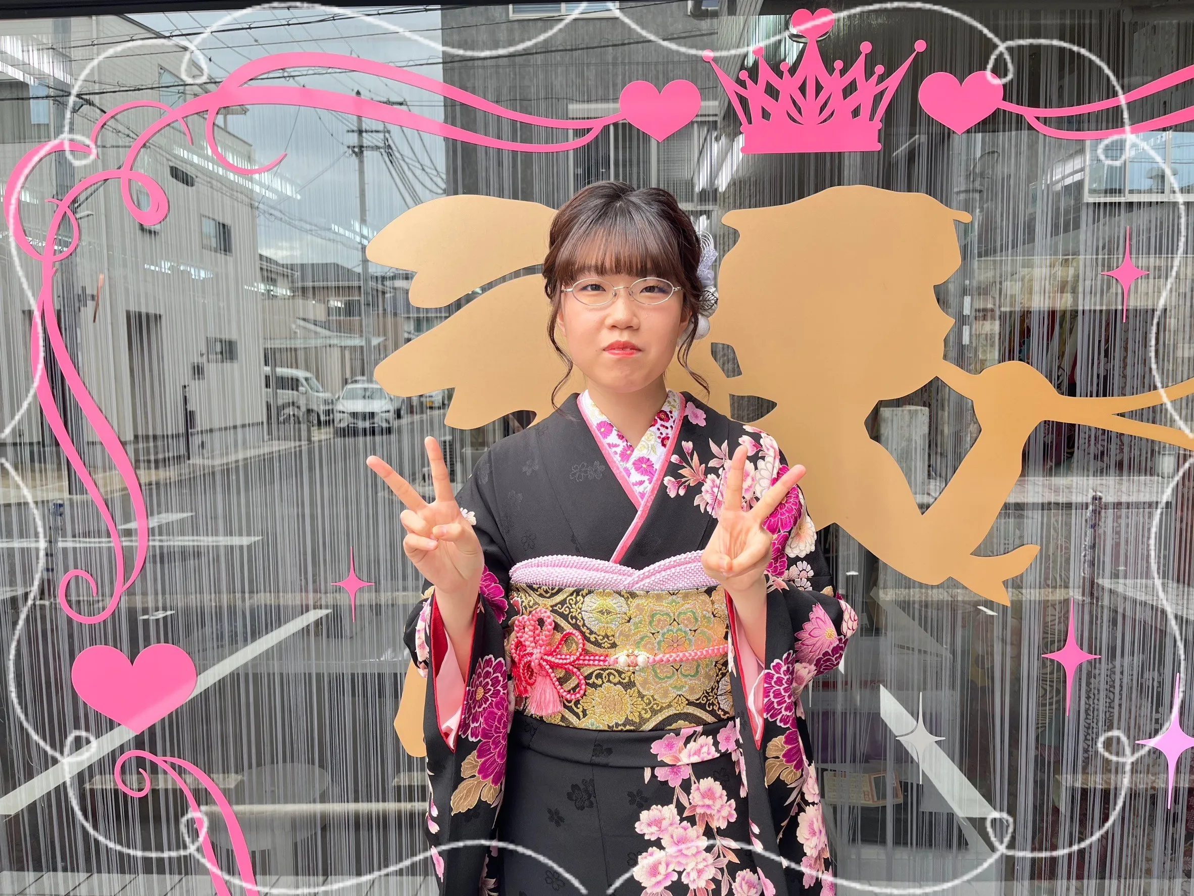 振袖 レンタル 奈良 安カワ オシャレ 大人っぽい 上品