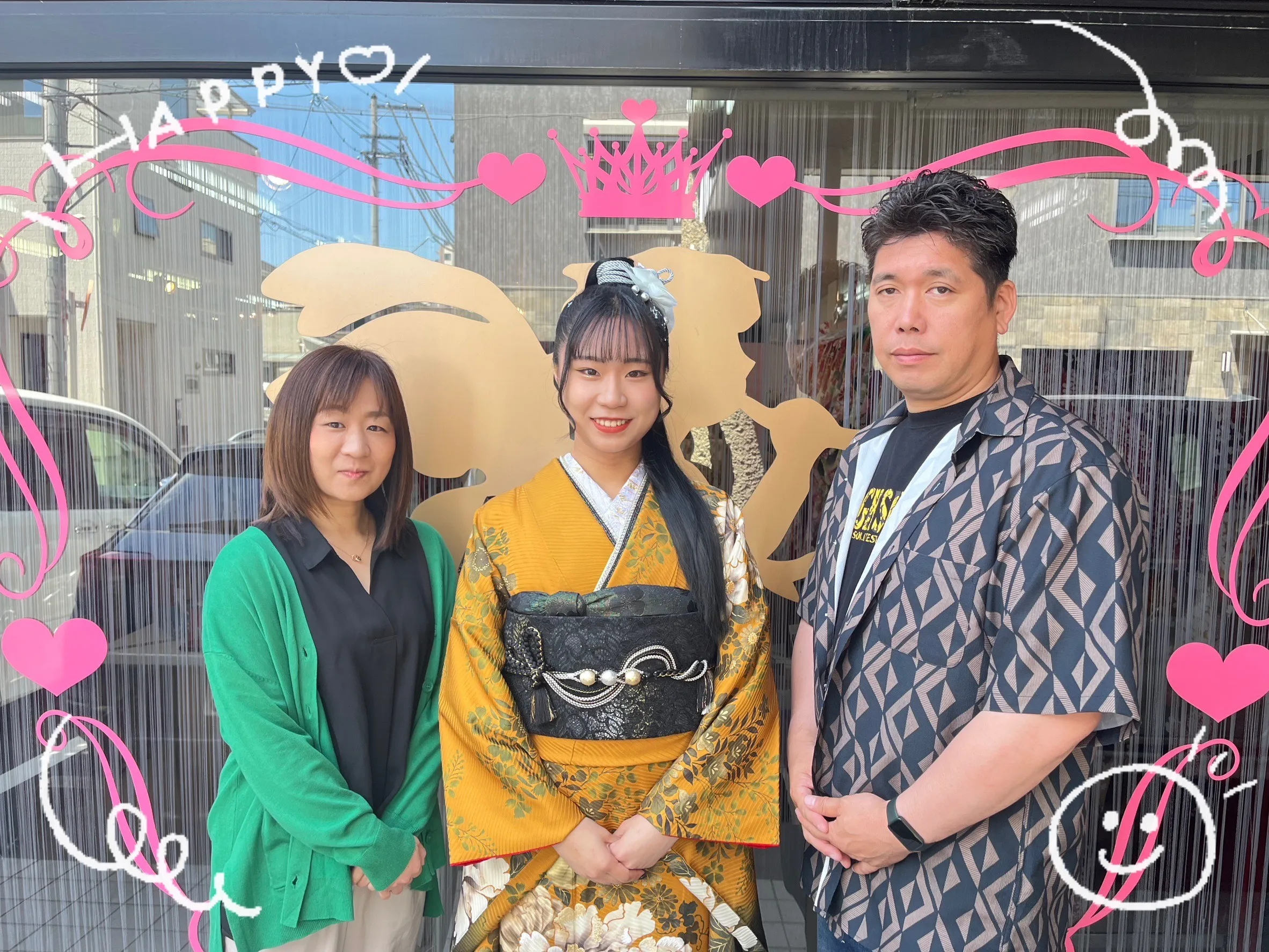 振袖 レンタル 奈良 振袖安い ヴィンテージスタイル からし/黒 牡丹柄 ノスタルジック 個性的振袖 人気 アンティーク調 ブーツスタイル