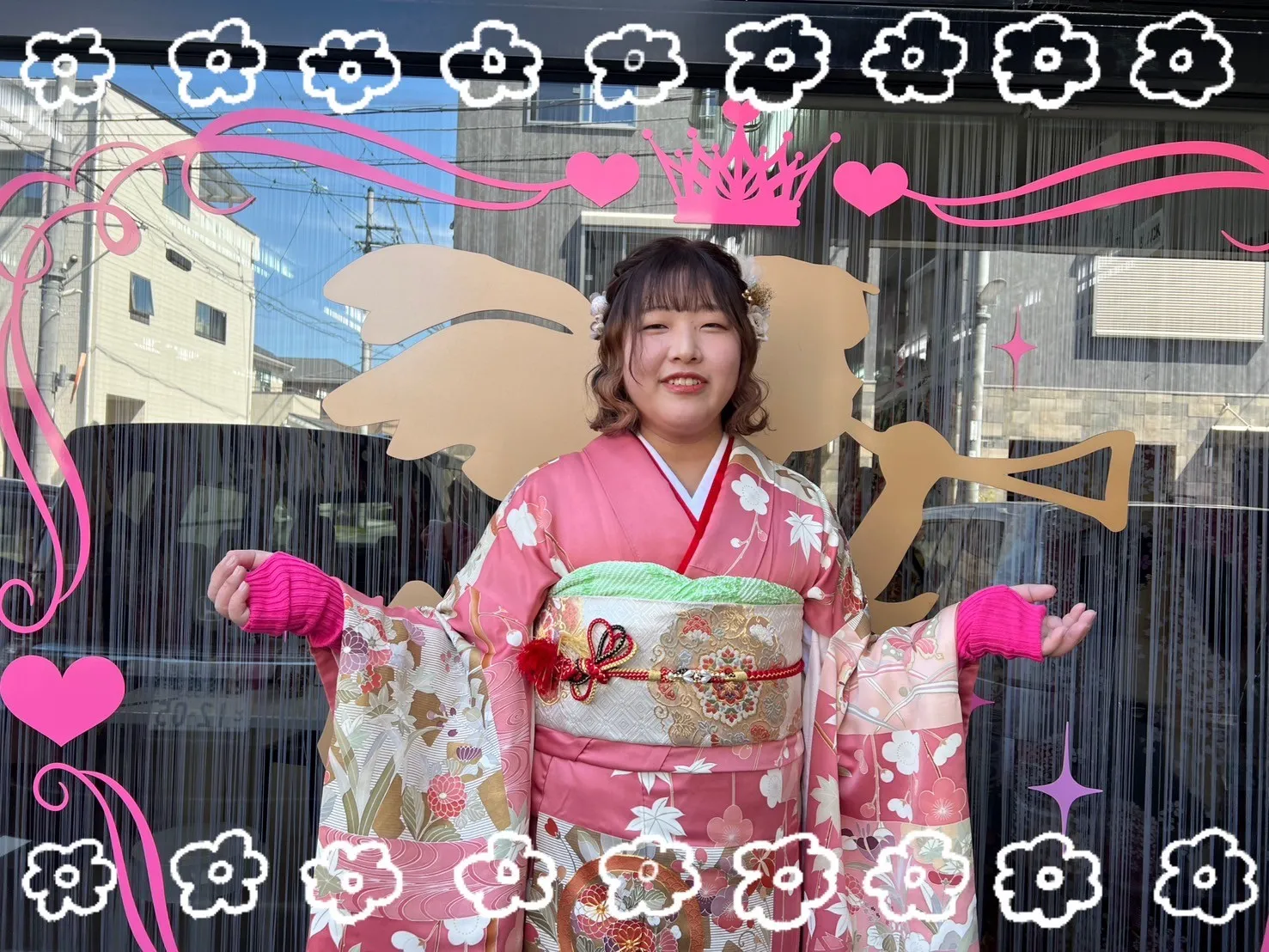 振袖 レンタル 奈良 帯 可愛い アレンジ 華やか 綺麗