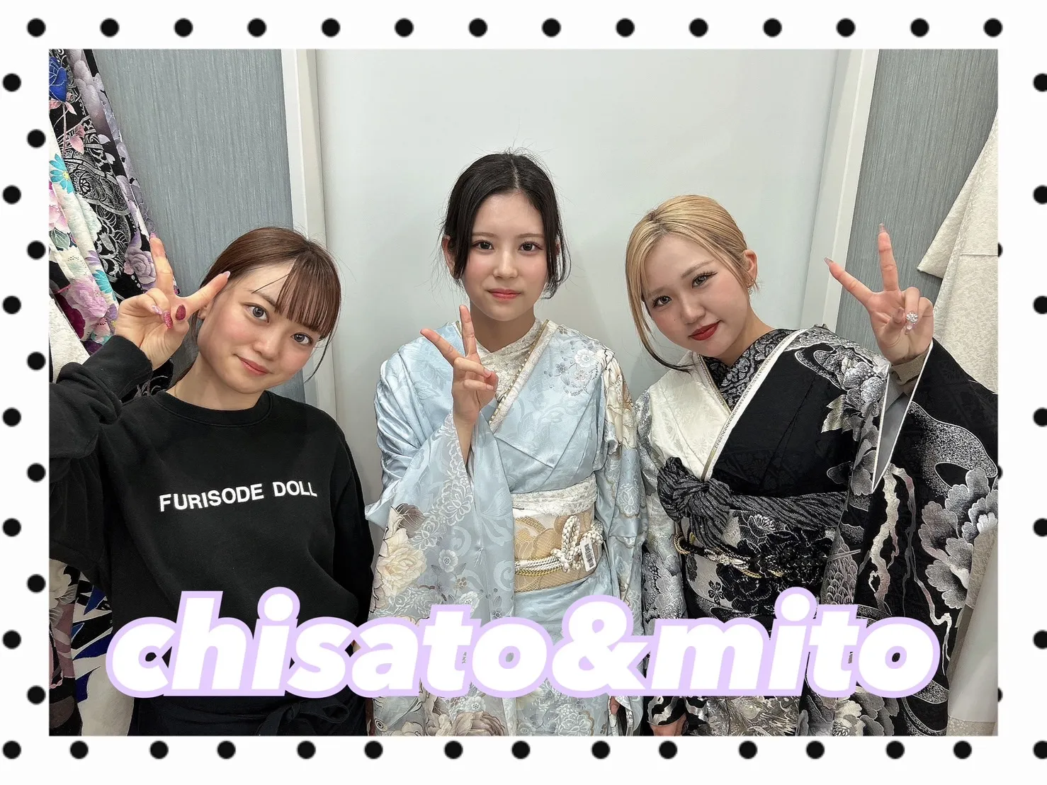 【TAKAZEN橿原店】19日♡2025年成人のTAKAZENオリジナルヘップバーンコスメカラーお振袖姫ちゃん♡