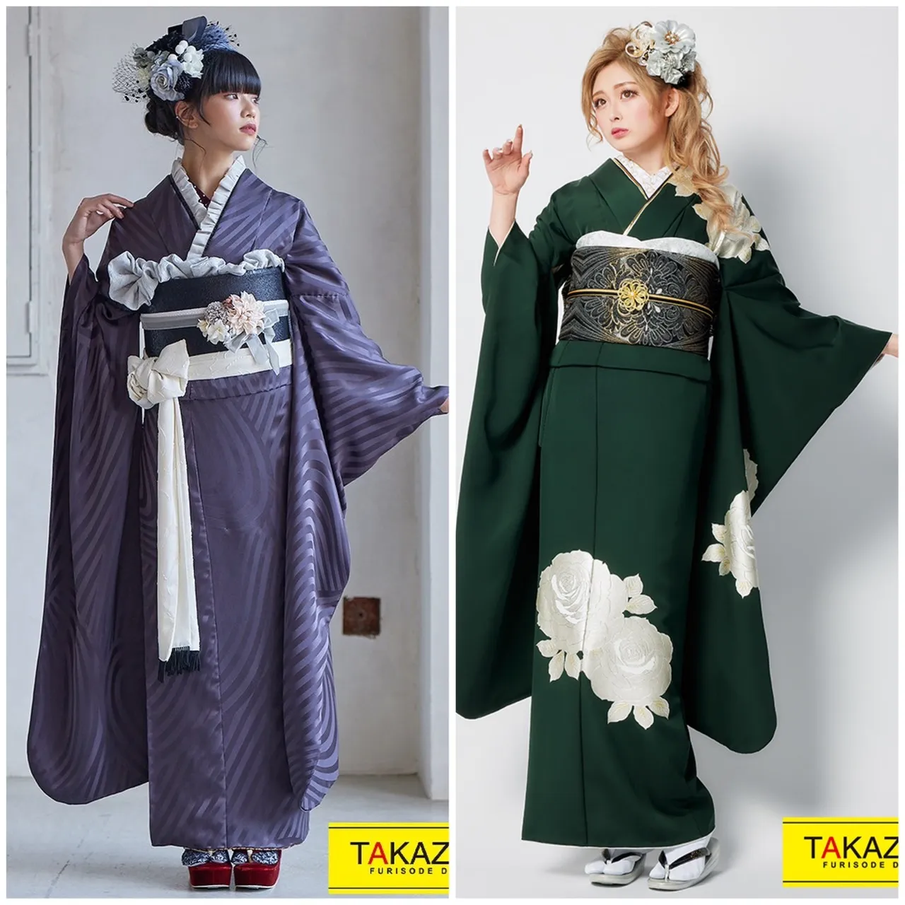 振袖レンタル 奈良 橿原 かわいい おしゃれ 個性派 かわいい かっこいい くすみ イマドキ