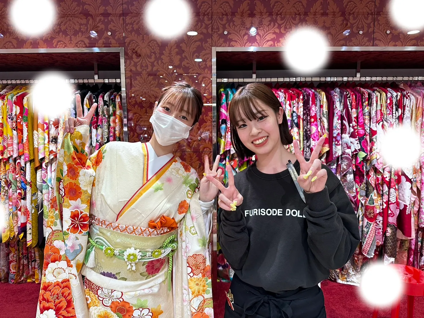 お出掛けプラン 古典柄 梅田