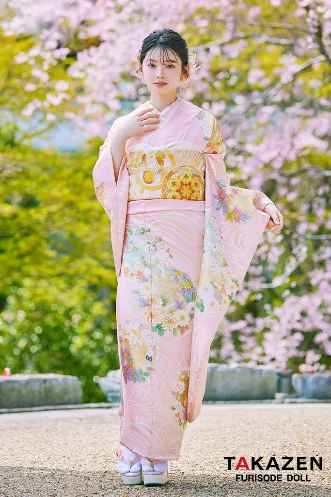 成人式 前撮り 梅田 袴 くすみカラー かわいい イマドキ 淡色 古典 タカゼン 撮影