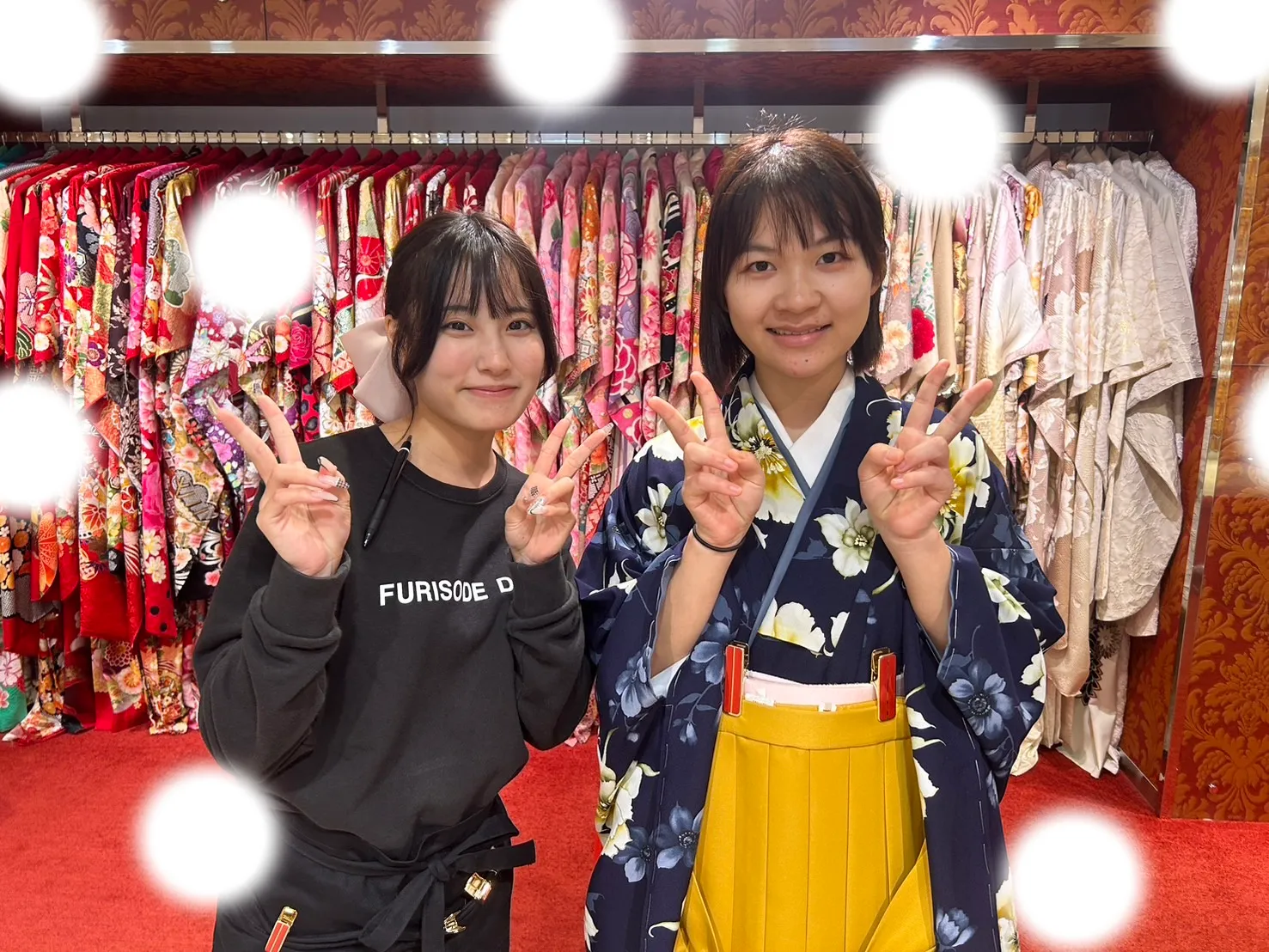 袴レンタル 振袖レンタル かわいい 梅田 古典 王道