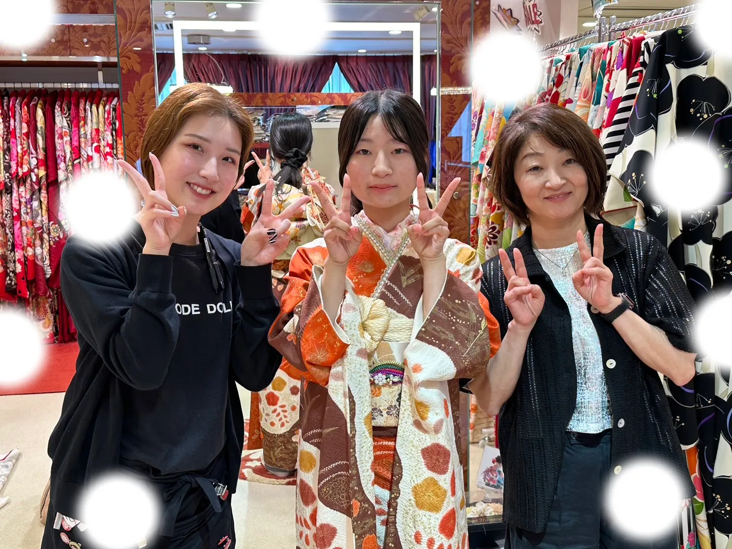 成人式 前撮り 梅田 袴 くすみカラー かわいい イマドキ 淡色 古典 タカゼン 撮影