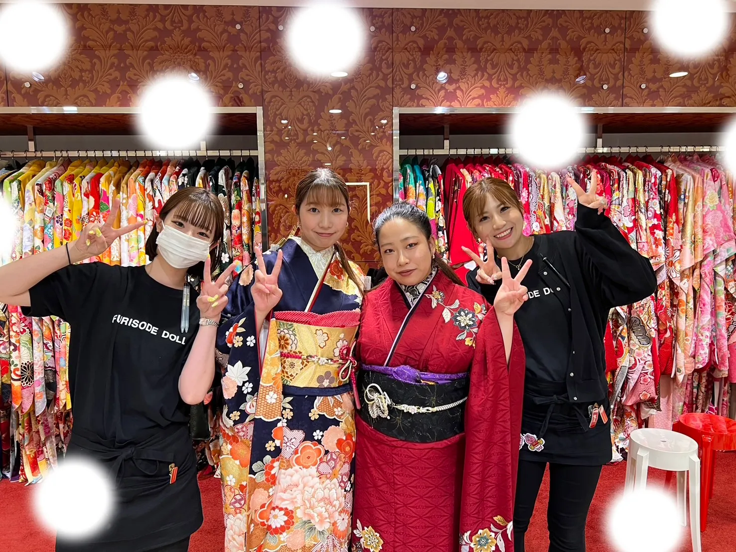 成人式 前撮り 梅田 袴 ヴィンテージスタイル イマドキ 古典 タカゼン
