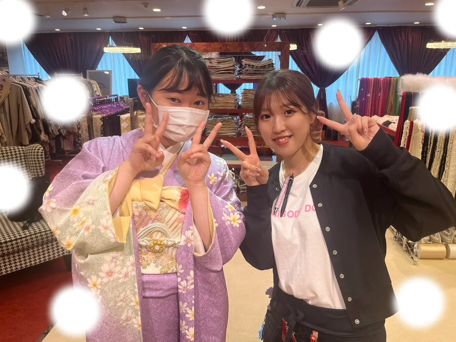 成人式 前撮り 梅田 袴 くすみカラー かわいい イマドキ 淡色 古典 タカゼン 撮影