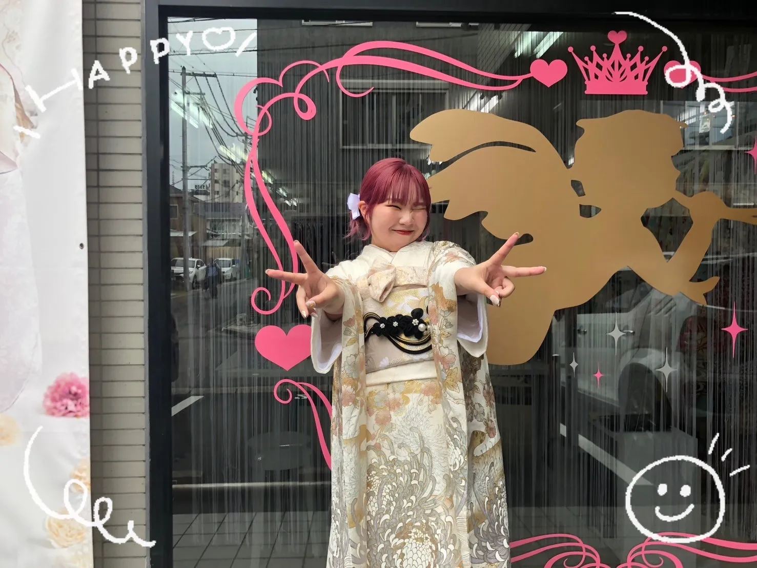 振袖 レンタル 奈良 前撮り くすみ古典 白/銀色(シルバー)おしゃれ かっこいい 豪華