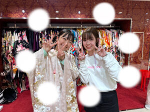 梅田 前撮り ピンク