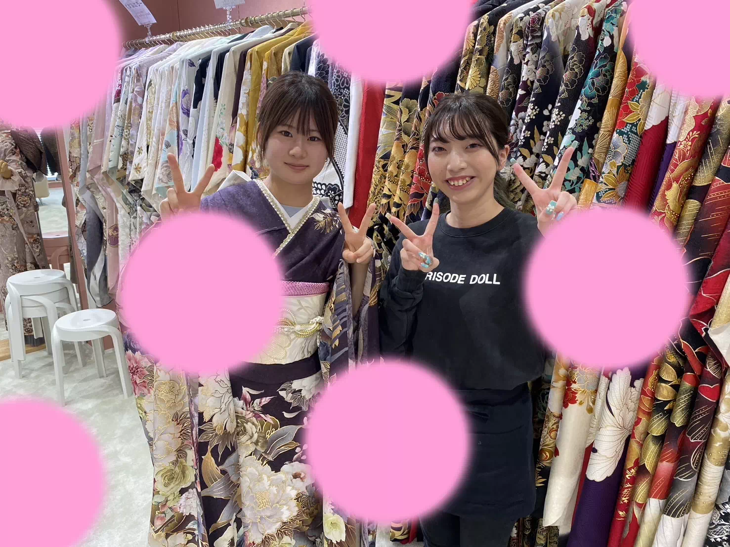 【TAKAZEN姫路店】♡1日 2026年成人式の金彩加工のキラキラ正統派古典のお振袖の姫ちゃん♡