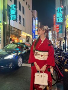 振袖 レンタル ひめかちゃん おでかけ 赤色 古典柄 シンプル 綺麗 人気 可愛い