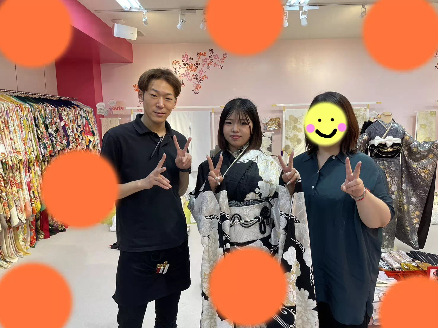 TAKAZEN神戸店　前撮り撮影会　イマドキ　カワイイ　コディネート　レンタル　成人式　カッコイイ　粋古典　