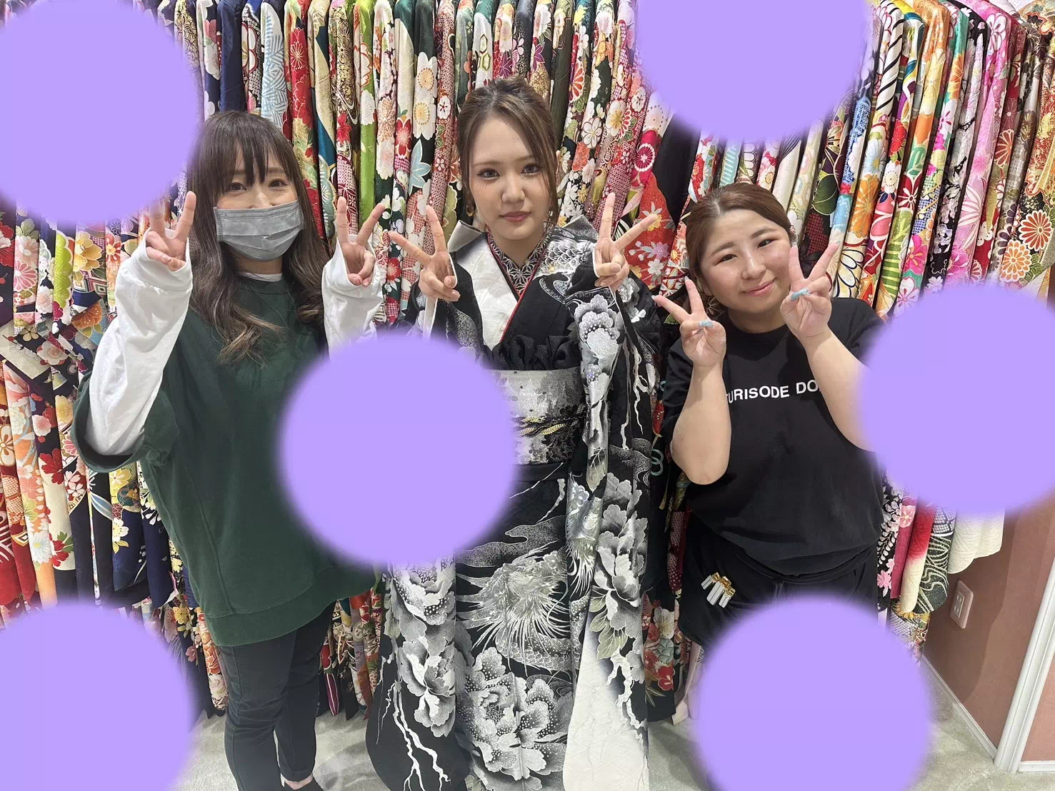 【TAKAZEN姫路店】♡22日 姫路市で大人気!ギラギラゴージャスなシルバー龍のJAPANMODEお振袖の姫ちゃん♡