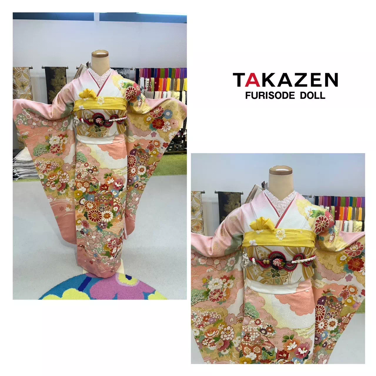 TAKAZEN神戸店 前撮り撮影会 イマドキ カワイイ コディネート 振袖 レンタル 袴