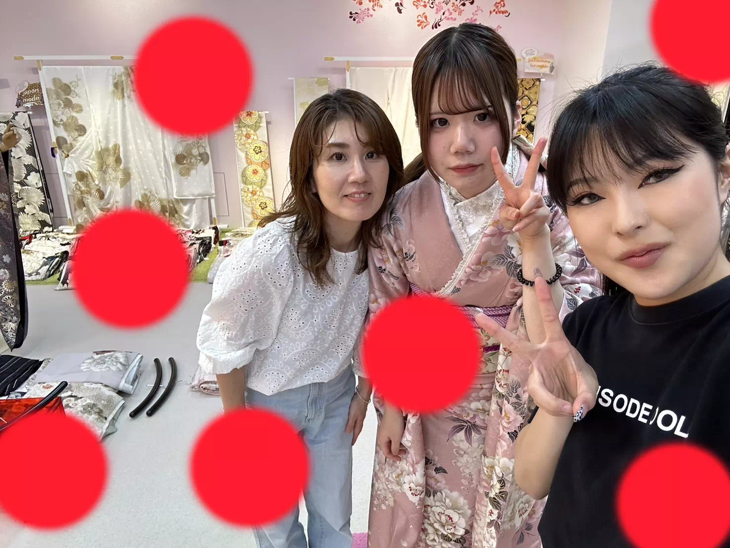 TAKAZEN神戸店　かわいい　ガーリー　フリル　前撮り　成人式