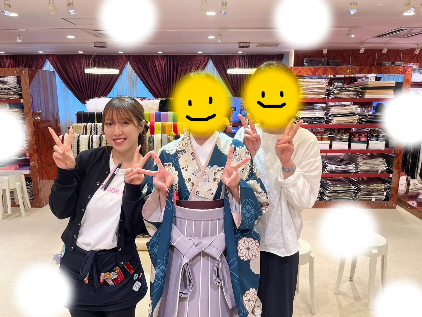 振袖レンタル 袴レンタル くすみカラー 新作 イマドキ 白 キラキラ 前撮り撮影会 かわいい