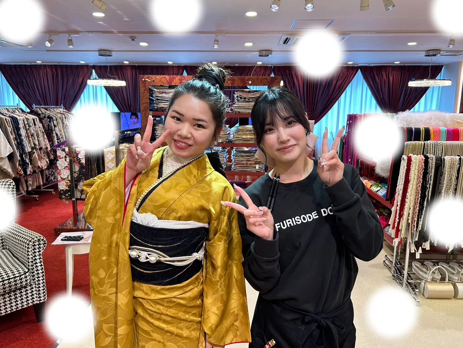 成人式 前撮り 梅田 袴 くすみカラー かわいい イマドキ 淡色 古典 タカゼン 撮影